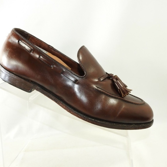 FootJoy Size 11 C Brown Moc Toe Loafer B6B2 Footjoy Classics 11 1/2 11.5 C Brown Leather Tassel Loafers  main image 3